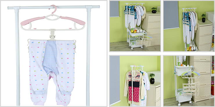 リレー幼児ズボンハンガー